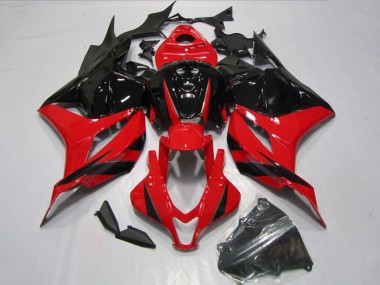 Buy 2009-2012 Honda CBR600RR Motorcycle Fairings Kits - Red Glossy Black UK