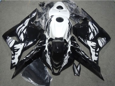 Buy 2009-2012 Honda CBR600RR Bike Fairings - White Glossy Black UK