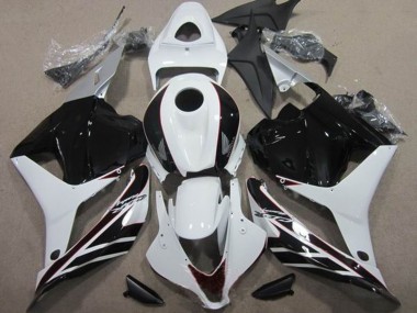 Buy 2009-2012 Honda CBR600RR Motorcycle Fairing Kits - White Glossy Black UK