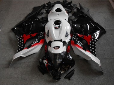 Buy 2009-2012 Honda CBR600RR Bike Fairings - White Red Glossy Black UK