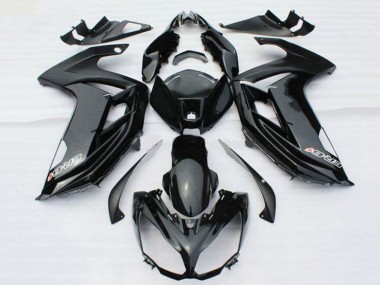 Buy 2012-2014 Kawasaki ER6F Motorcycle Fairings - Glossy Black with Decal UK