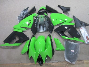 Buy 2004-2005 Kawasaki ZX10R Motorcycle Fairings - Black Green UK