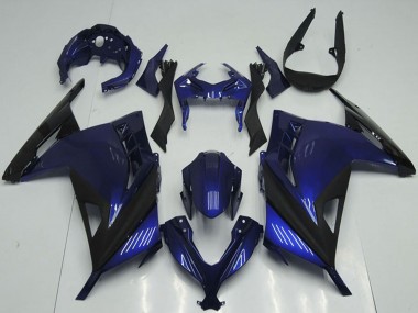 Buy 2013-2018 Kawasaki ZX300R Motorcycle Fairings - Blue Black UK