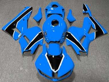 Buy 2013-2023 Honda CBR600RR Motorcycle Fairings - Light Blue White Glossy Black UK