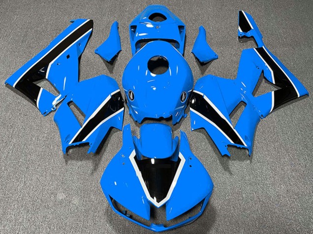 2013-2026 Honda CBR600RR Motorcycle Fairings - Light Blue White Glossy Black UK
