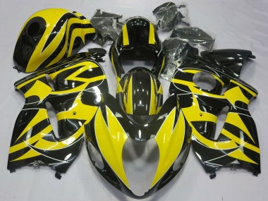 Buy 1996-2007 Suzuki GSXR 1300 Motorcycle Fairings - Yellow Black UK