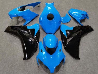 Buy 2008-2011 Honda CBR1000RR Motorcycle Fairings - Baby Blue Glossy Black UK