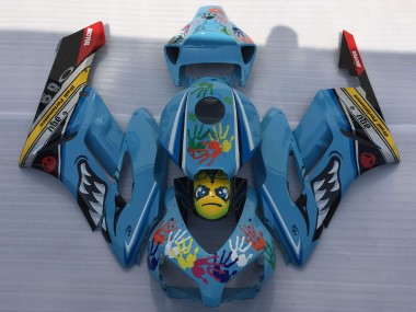 Buy 2004-2005 Honda CBR1000RR Motorcycle Fairings - Blue Yellow Black Red Shark UK