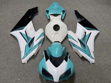 Buy 2004-2005 Honda CBR1000RR Motorcycle Fairings - White Cyan Blue Glossy Black UK