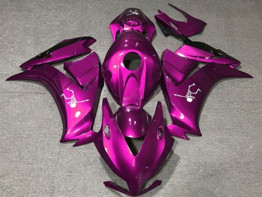 Buy 2012-2016 Honda CBR1000RR Motorcycle Fairings - Deep Pink Glossy Black UK