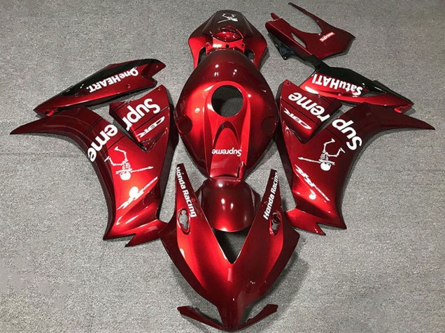 2012-2016 Honda CBR1000RR Motorcycle Fairings - Deep Red Supreme UK