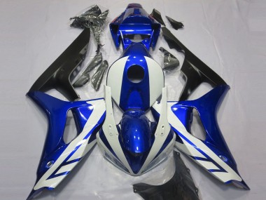 Buy 2006-2007 Honda CBR1000RR Motorcycle Fairing - Blue White Matte Black UK