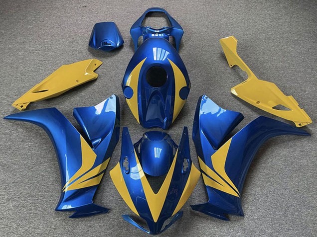 2012-2016 Honda CBR1000RR Motorcycle Fairings - Blue Yellow UK