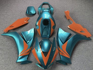 Buy 2012-2016 Honda CBR1000RR Motorcycle Fairings - Cyan Blue Orange UK
