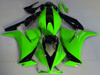 Buy 2012-2016 Honda CBR1000RR Motorcycle Fairings - Green Glossy Black UK
