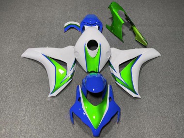 Buy 2008-2011 Honda CBR1000RR Motorcycle Fairings - White Green Blue UK
