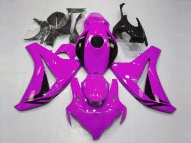 Buy 2008-2011 Honda CBR1000RR Motorcycle Fairings - Pink Glossy Black OEM Style UK