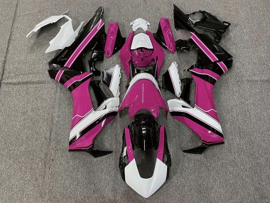 Buy 2017-2023 Honda CBR1000RR Motorcycle Fairings - White Pink Glossy Black UK