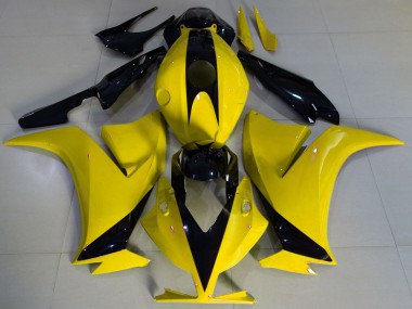 Buy 2012-2016 Honda CBR1000RR Motorcycle Fairings - Yellow Glossy Black UK