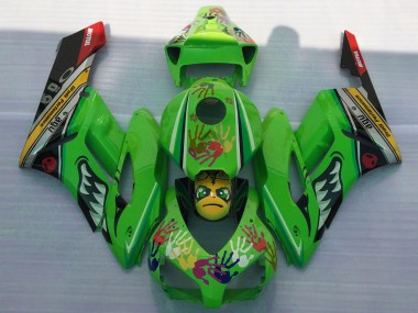 Buy 2004-2005 Honda CBR1000RR Motorcycle Fairings - Green Yellow Black Red Shark UK