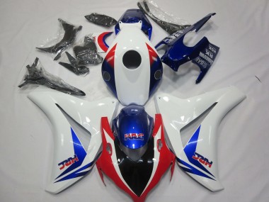 Buy 2008-2011 Honda CBR1000RR Motorcycle Fairing - White Blue Red HRC UK
