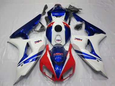 Buy 2006-2007 Honda CBR1000RR Motorcycle Fairing - White Red Blue HRC OEM Style UK