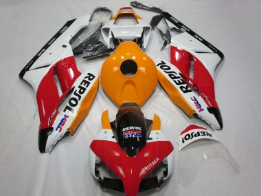 Buy 2004-2005 Honda CBR1000RR Motorcycle Fairing - White Orange Red Glossy Black Repsol HRC UK