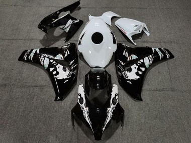 Buy 2008-2011 Honda CBR1000RR Motorcycle Fairings - White Glossy Black Le Mis New UK