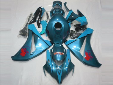 Buy 2008-2011 Honda CBR1000RR Motorcycle Fairings - Teal Blue Red UK