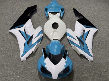 Buy 2004-2005 Honda CBR1000RR Motorcycle Fairings - Light Blue White Glossy Black UK