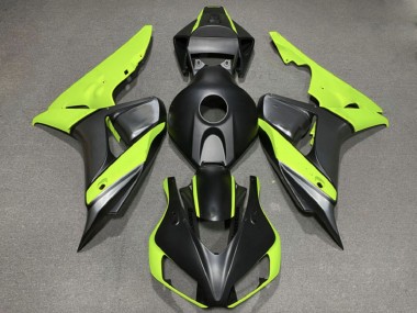 Buy 2006-2007 Honda CBR1000RR Motorcycle Fairings - Green Matte Black UK