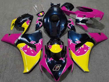 Buy 2008-2011 Honda CBR1000RR Motorcycle Fairings - Dark Blue Pink Yellow Red Bull UK