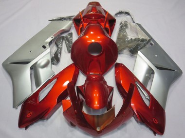 Buy 2004-2005 Honda CBR1000RR Motorcycle Fairings - Silver Red UK