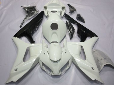 Buy 2006-2007 Honda CBR1000RR Motorcycle Fairings - White Glossy Black UK
