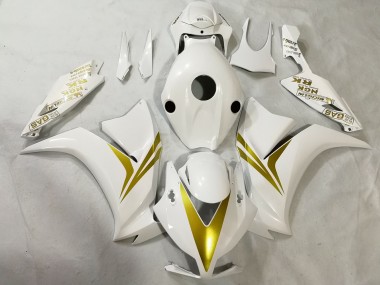 Buy 2012-2016 Honda CBR1000RR Motorcycle Fairings - White Gold UK