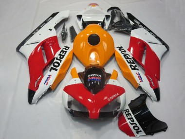 Buy 2004-2005 Honda CBR1000RR Motorcycle Fairings - White Orange Red Glossy Black Repsol HRC UK