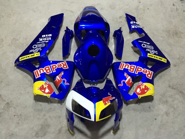 2005-2006 Honda CBR600RR Motorcycle Fairings - Blue Red Bull UK