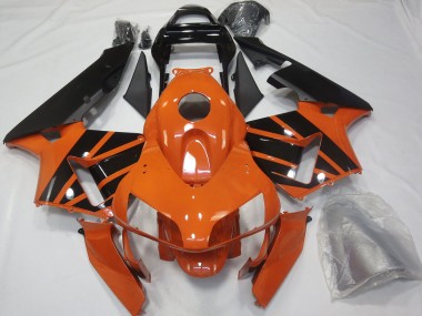 Buy 2003-2004 Honda CBR600RR Motorcycle Fairings - Orange Glossy Black OEM Style UK