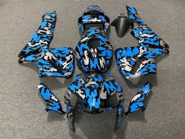 Buy 2005-2006 Honda CBR600RR Motorcycle Fairings - Camouflage Blue UK