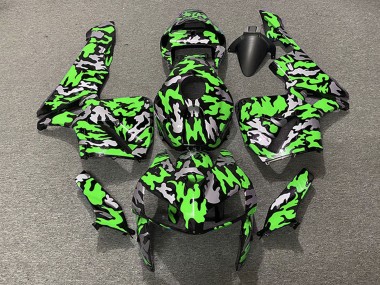 Buy 2005-2006 Honda CBR600RR Motorcycle Fairings - Camouflage Green UK