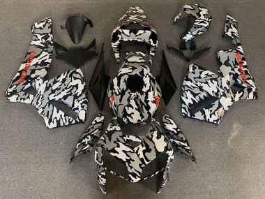 Buy 2005-2006 Honda CBR600RR Motorcycle Fairings - Camouflage Red Decals UK
