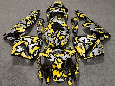 Buy 2005-2006 Honda CBR600RR Motorcycle Fairings - Camouflage Yellow UK