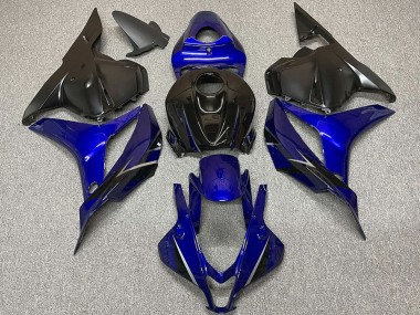 Buy 2009-2012 Honda CBR600RR Motorcycle Fairings - Blue Glossy Black OEM Style UK