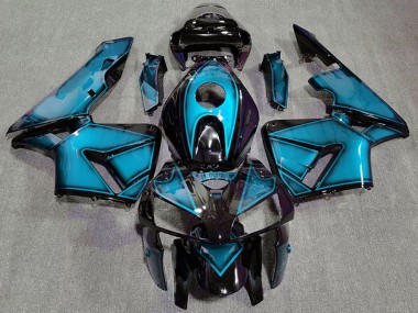 Buy 2005-2006 Honda CBR600RR Motorcycle Fairings - Deep Light Blue UK