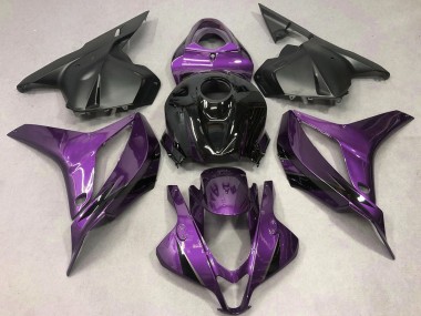 Buy 2009-2012 Honda CBR600RR Motorcycle Fairings - Purple Glossy Black OEM Style UK
