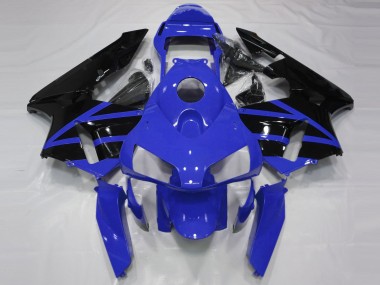 Buy 2003-2004 Honda CBR600RR Motorcycle Fairings - Blue Glossy Black Stripe UK