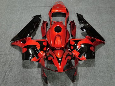 Buy 2003-2004 Honda CBR600RR Motorcycle Fairing - Red Glossy Black UK