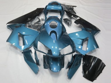 Buy 2003-2004 Honda CBR600RR Motorcycle Fairing - Light Blue Glossy Black UK