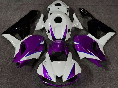 Buy 2013-2023 Honda CBR600RR Motorcycle Fairings - White Purple Blue Glossy Black UK