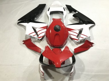 Buy 2003-2004 Honda CBR600RR Motorcycle Fairings - White Red Glossy Black UK